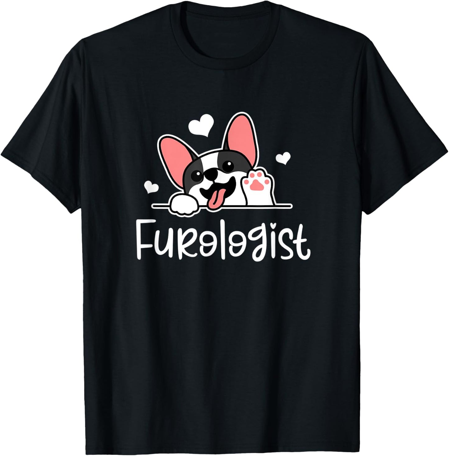 Furologist Puppy Stylist Cute Dog Groom Dog Lover Gift T-Shirt - T-Shirt | Black