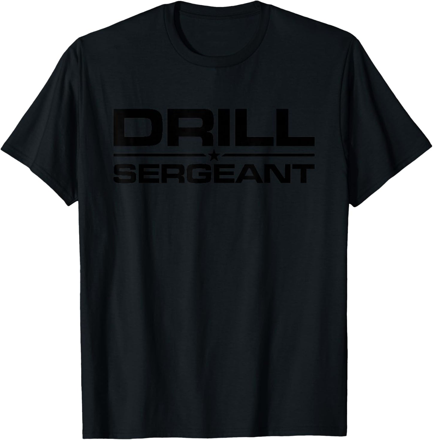 Sergeant Drill Bit Military Army T-Shirt - T-Shirt | Black