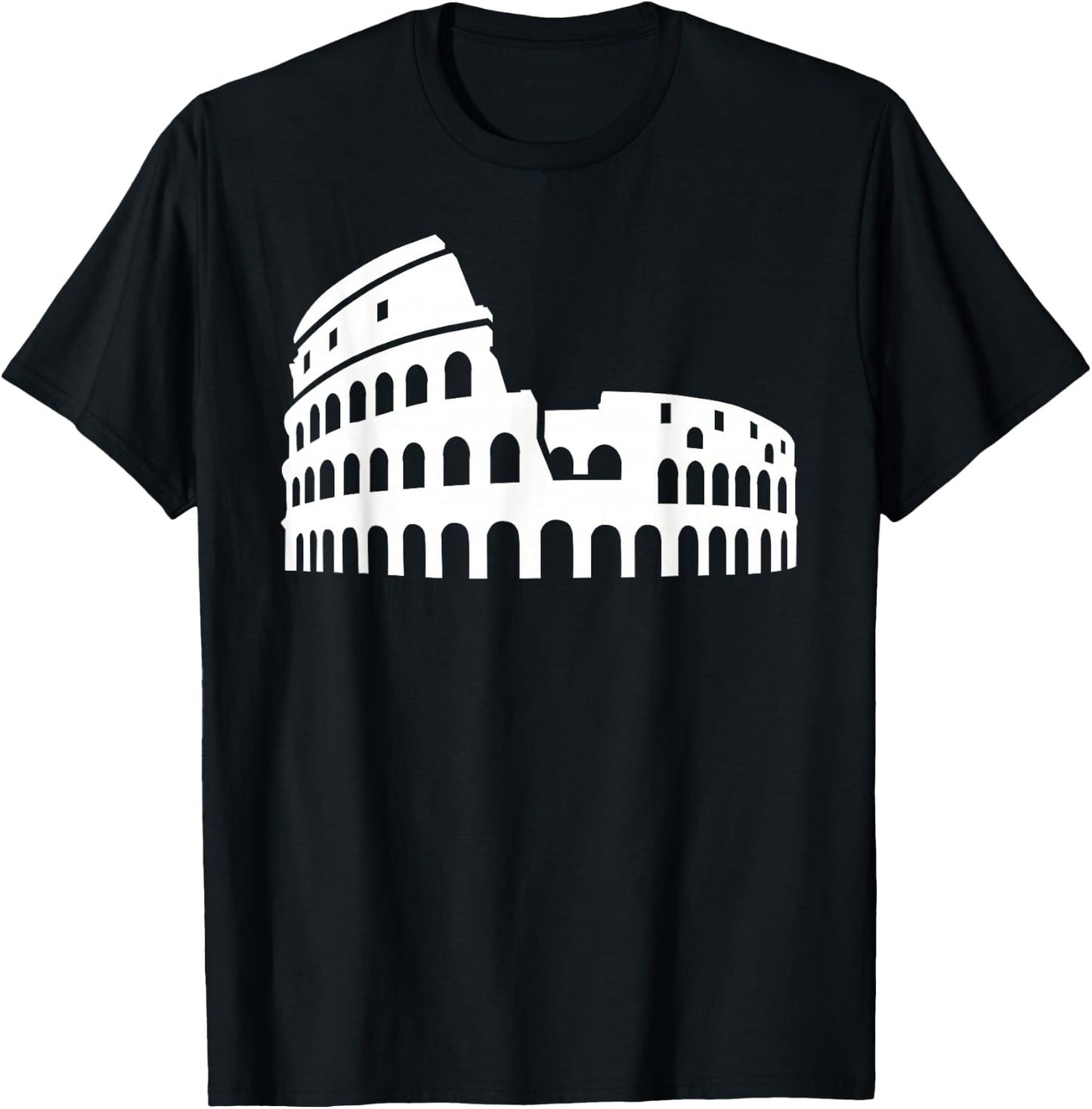 Colosseum Rome T-Shirt - T-Shirt | Black