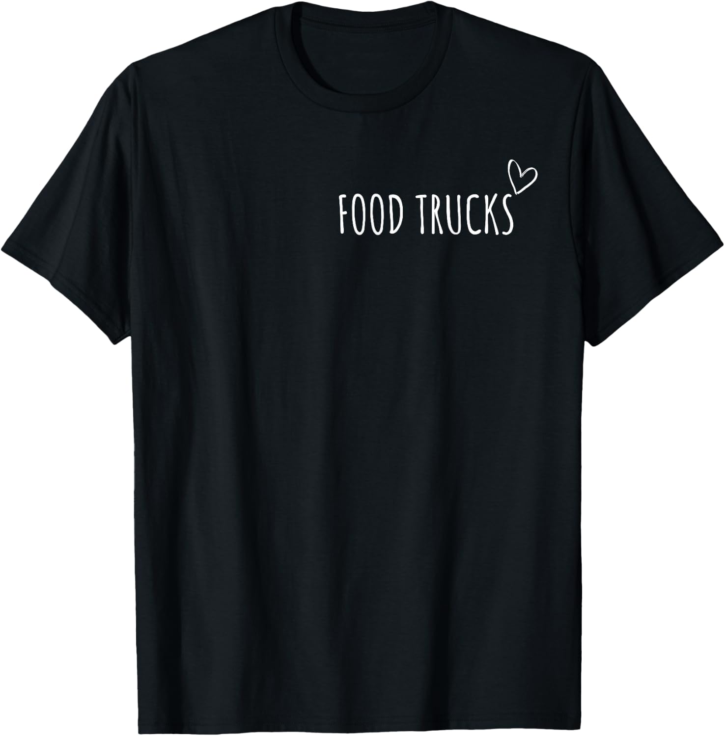 Food Trucks Lover Men Women Kids Street Food Gourmet Cuisine T-Shirt - T-Shirt | Black