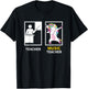 Dabbing Unicorn Music Teacher Gift Women Girls Kids T-Shirt - T-Shirt | Black