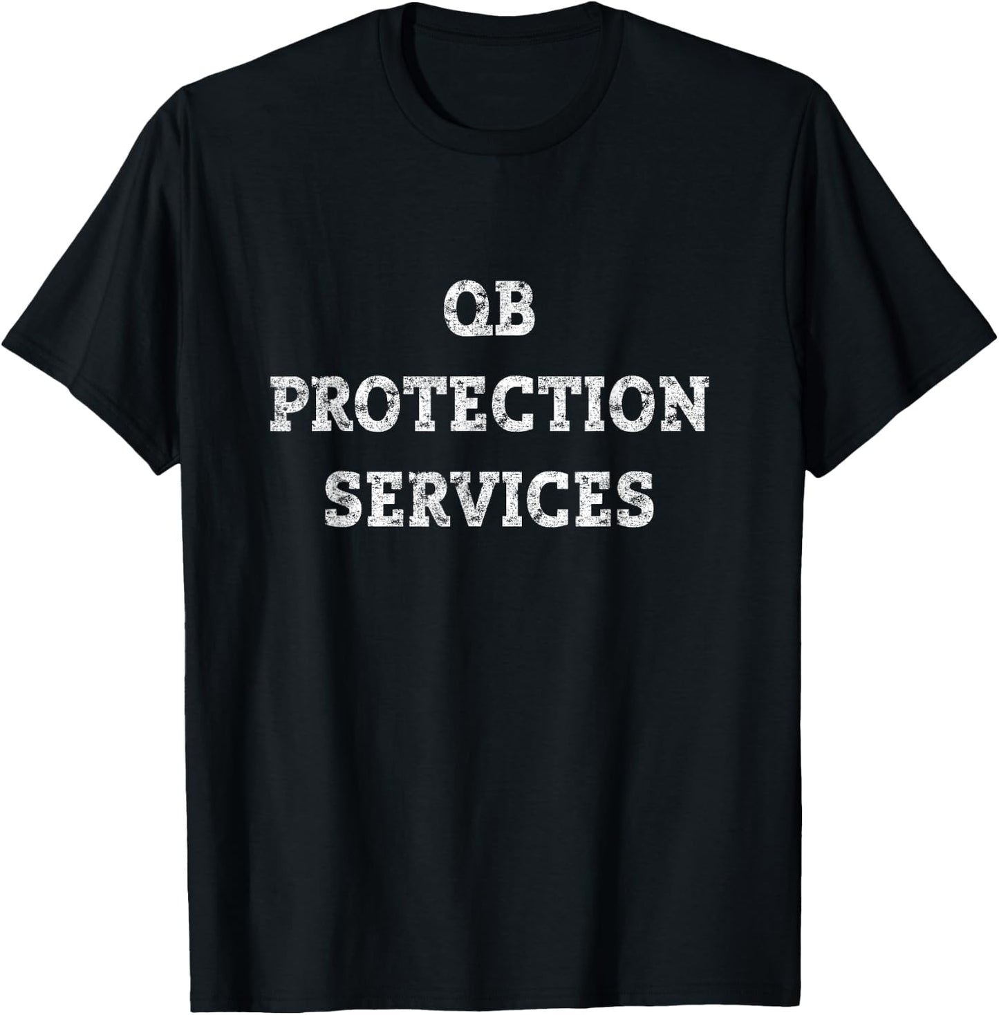 QB protection services T-Shirt - T-Shirt | Black