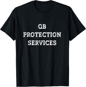 QB protection services T-Shirt - T-Shirt | Black