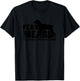 Dog Lover by Traciwithani Designs - Fear the Beard Pudelpointer -Adults Grey Short Sleeve Classic Fit T-Shirt - T-Shirt | Black