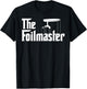 The Foilmaster - Funny E-foil Foilboard Surfing Gift T-Shirt - T-Shirt | Black