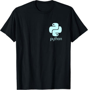 Python Programmer Computer Developers T-Shirt - T-Shirt | Black