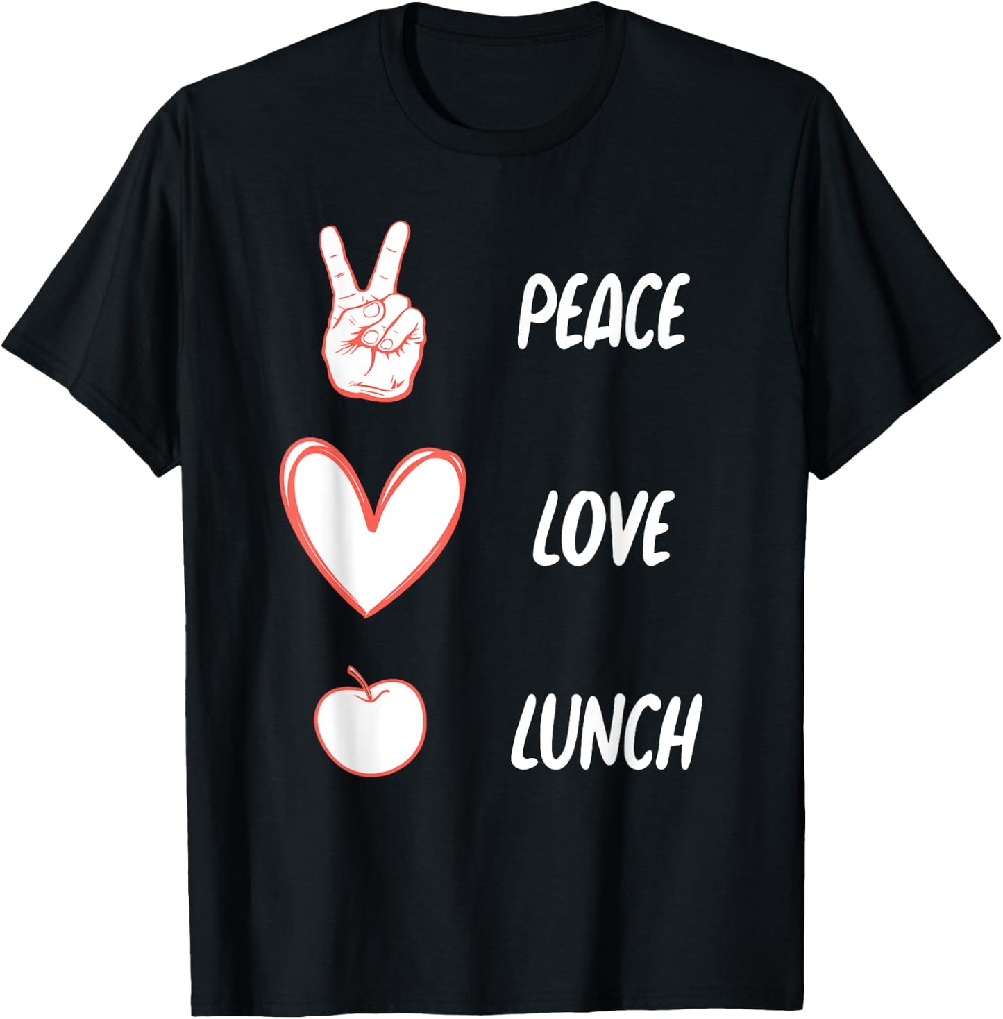 Funny Lunch Lady Art Women Lunch Cafeteria Monitor Lovers T-Shirt - T-Shirt | Black