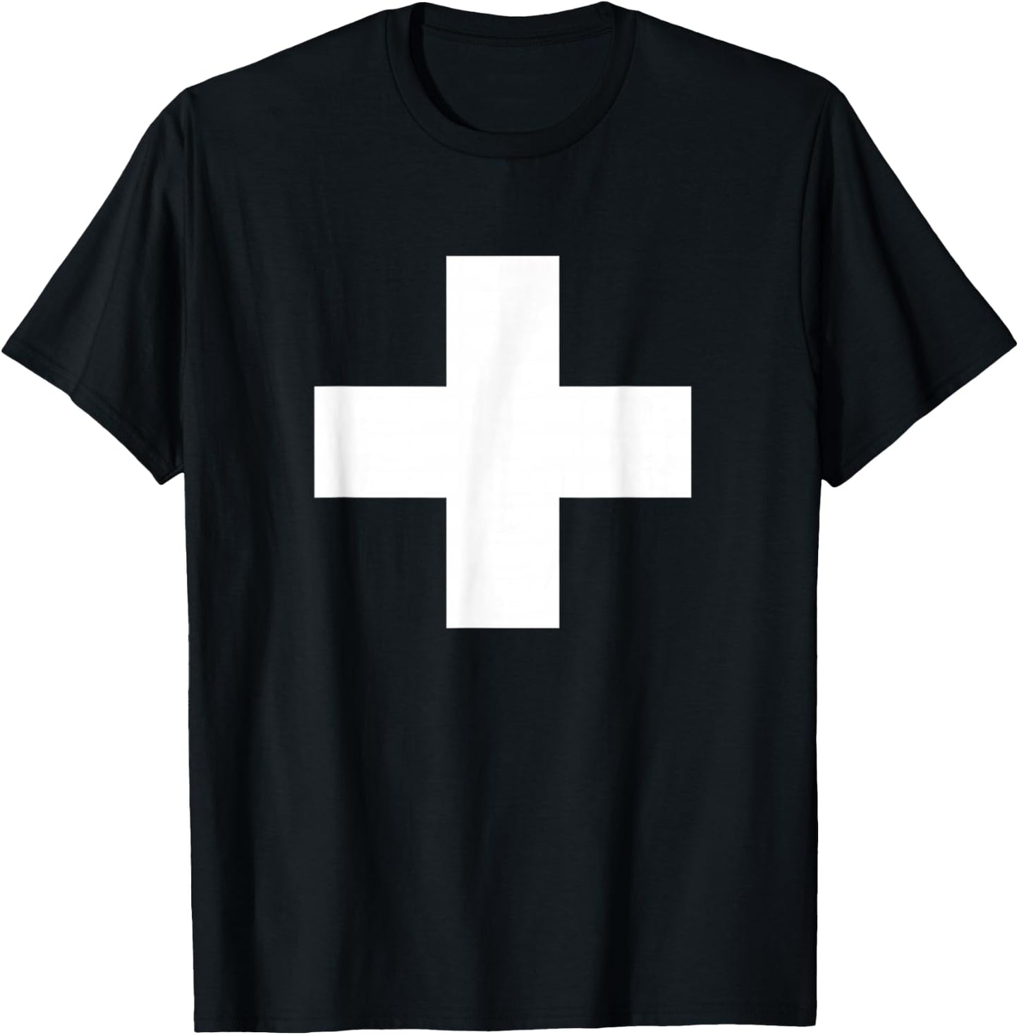 Swiss Flag Cross Switzerland Suisse Svizzera Flags T-Shirt - T-Shirt | Black