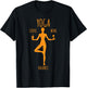 Yoga Balance Coffee & Wine Yoga Lover Fun Gift T-Shirt - T-Shirt | Black