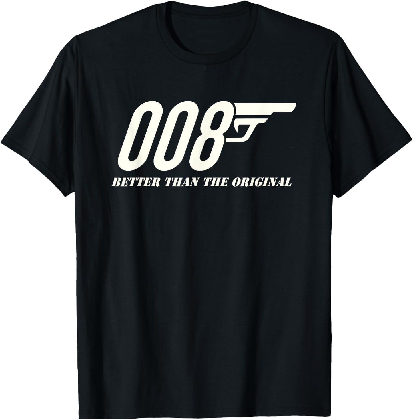British Secret Magnet 007+1 Better Than Original T-Shirt - T-Shirt | Black