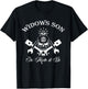 Widows Son Masonic T-Shirt - T-Shirt | Black
