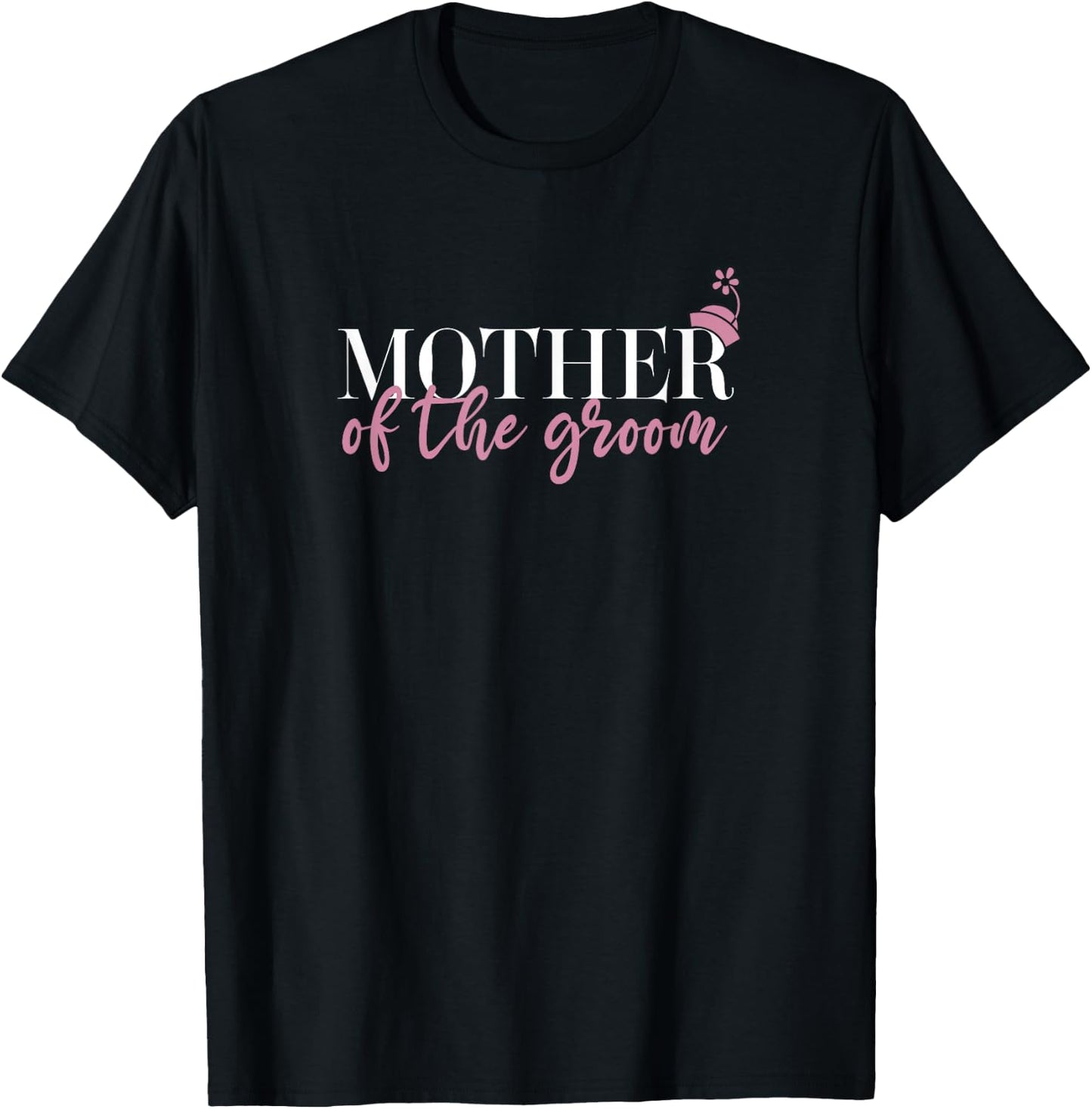 Disney Mickey & Friends Minnie Mouse Mother Of The Groom T-Shirt - T-Shirt | Black