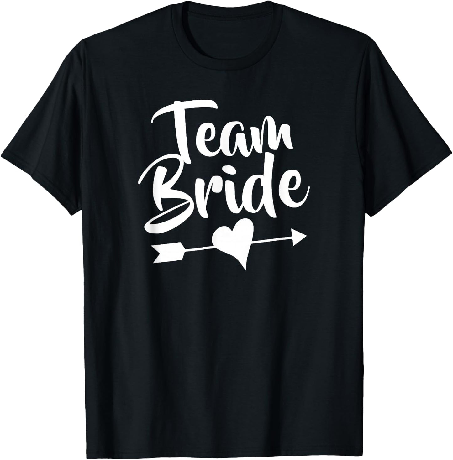 Team Bride Shirts For The Wedding Party T-Shirt - T-Shirt | Black