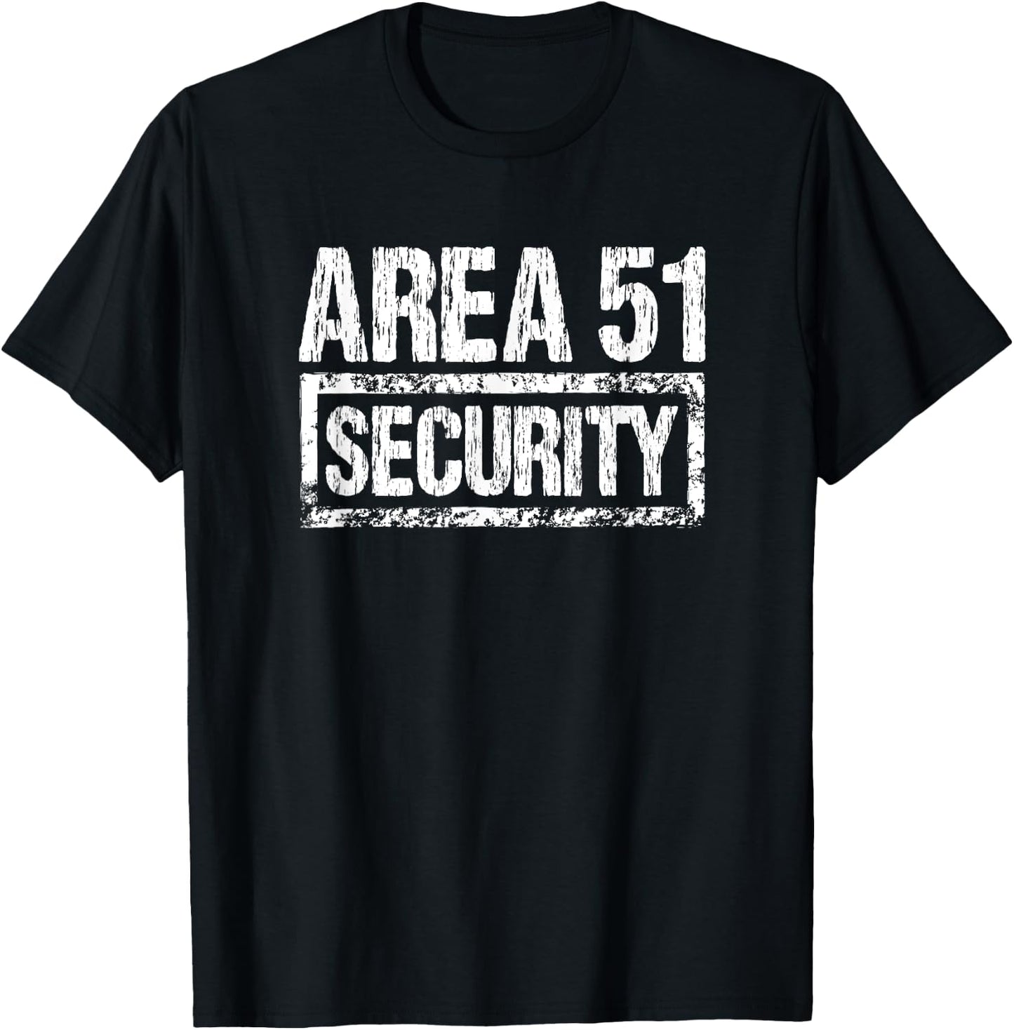 Funny Costume Party Area 51 Groom Lake Roswell Alien UFO T-Shirt - T-Shirt | Black