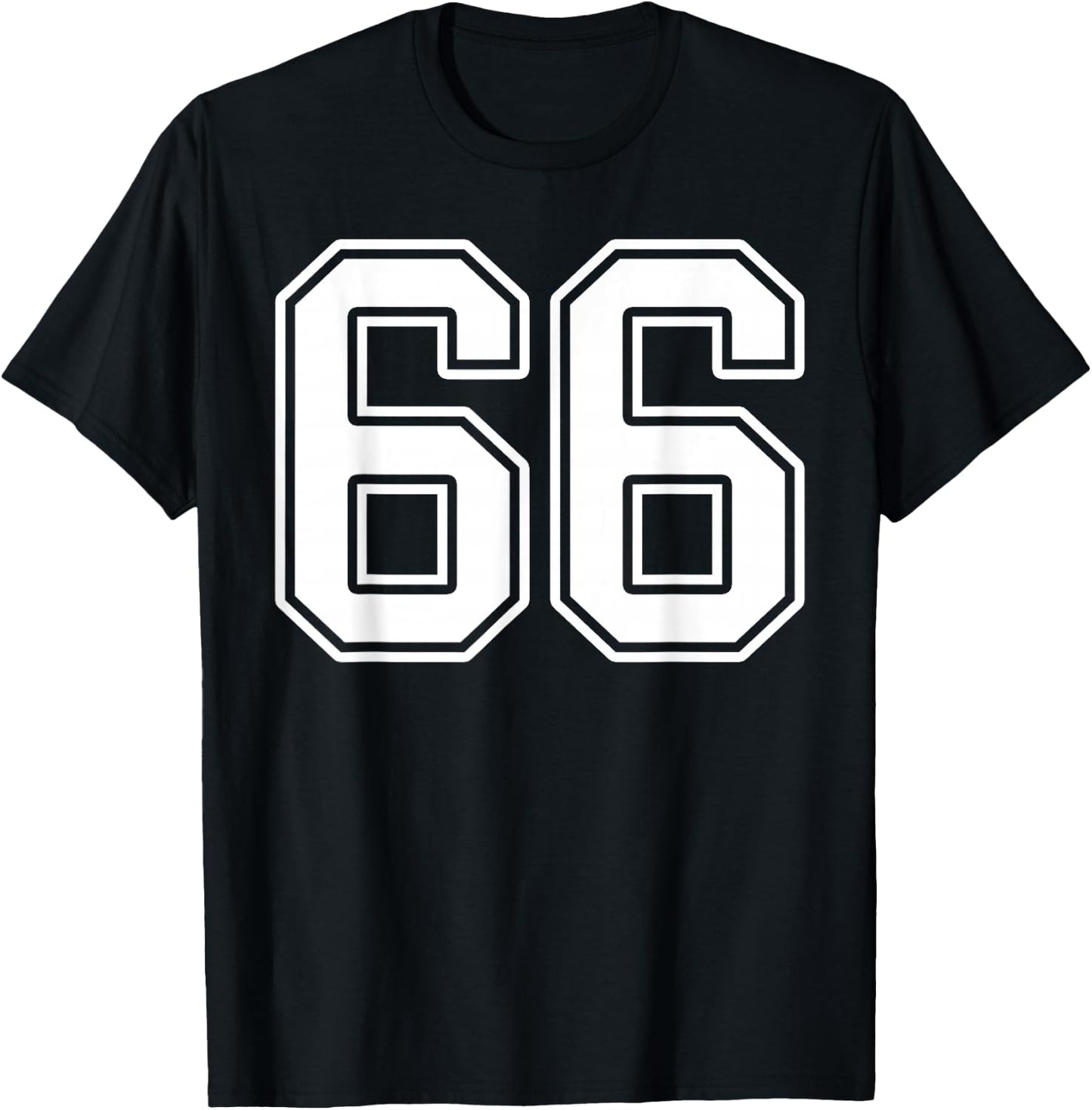 Number 66 Fan Player Jersey Style #66 Men Women Kids T-Shirt - T-Shirt | Black