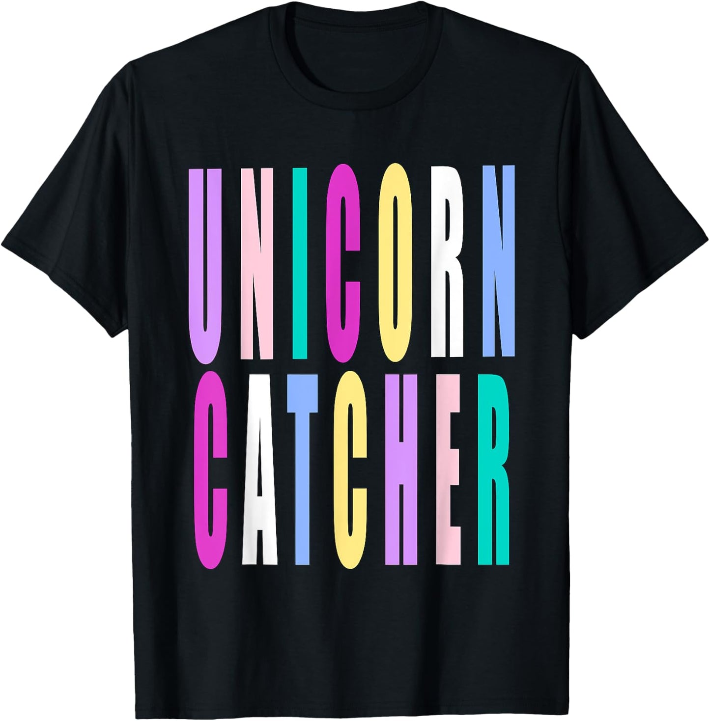 Unicorn Catcher Family Halloween Costume for Mom and Dad T-Shirt - T-Shirt | Black