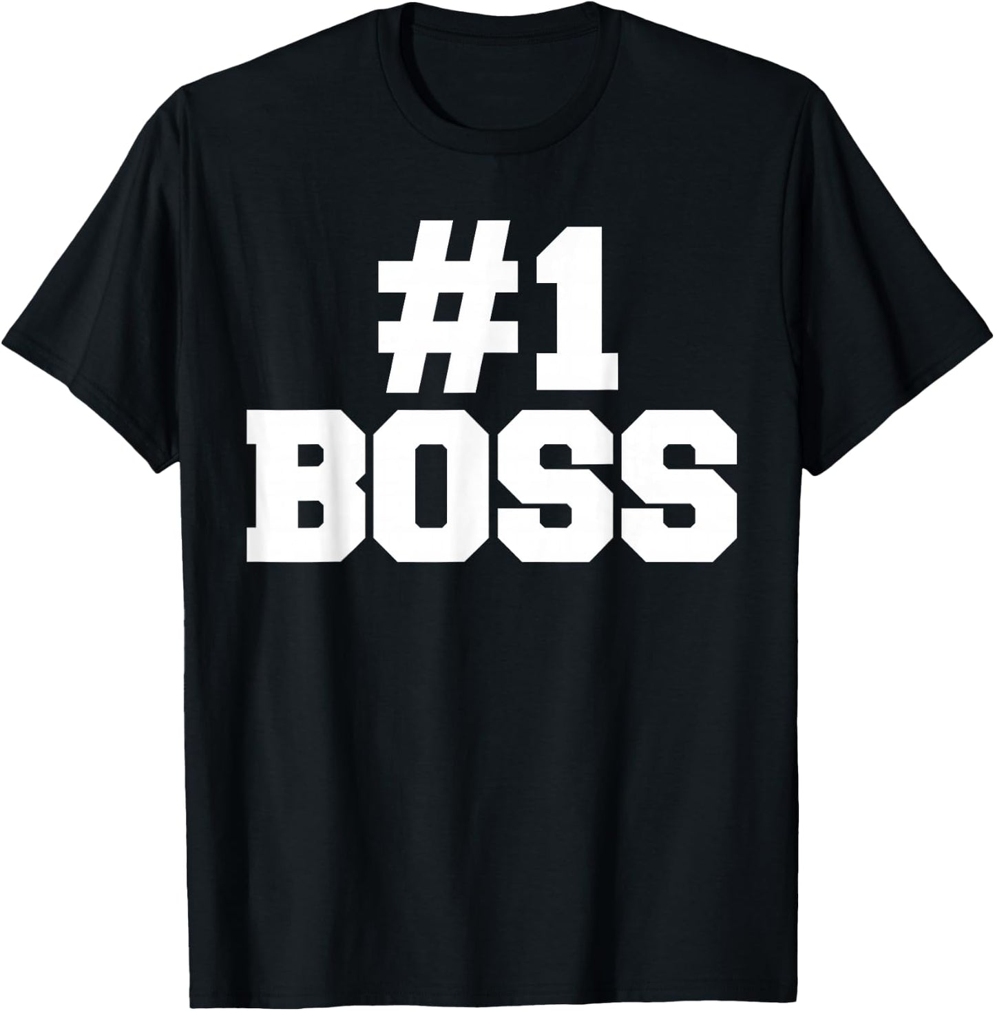 Number one boss T-Shirt - T-Shirt | Black