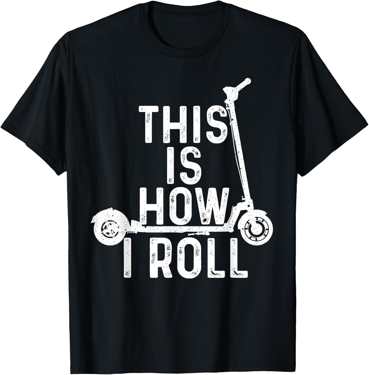 Funny Stunt Scooters Art Women Best Rider Enthusiast T-Shirt - T-Shirt | Black