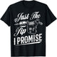 Just The Tip I Promise Funny Tattoo Artist Tattoo Lover T-Shirt - T-Shirt | Black