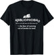 Abibliophobia, Reader Librarian Bookworm Reading Books Lover T-Shirt - T-Shirt | Black
