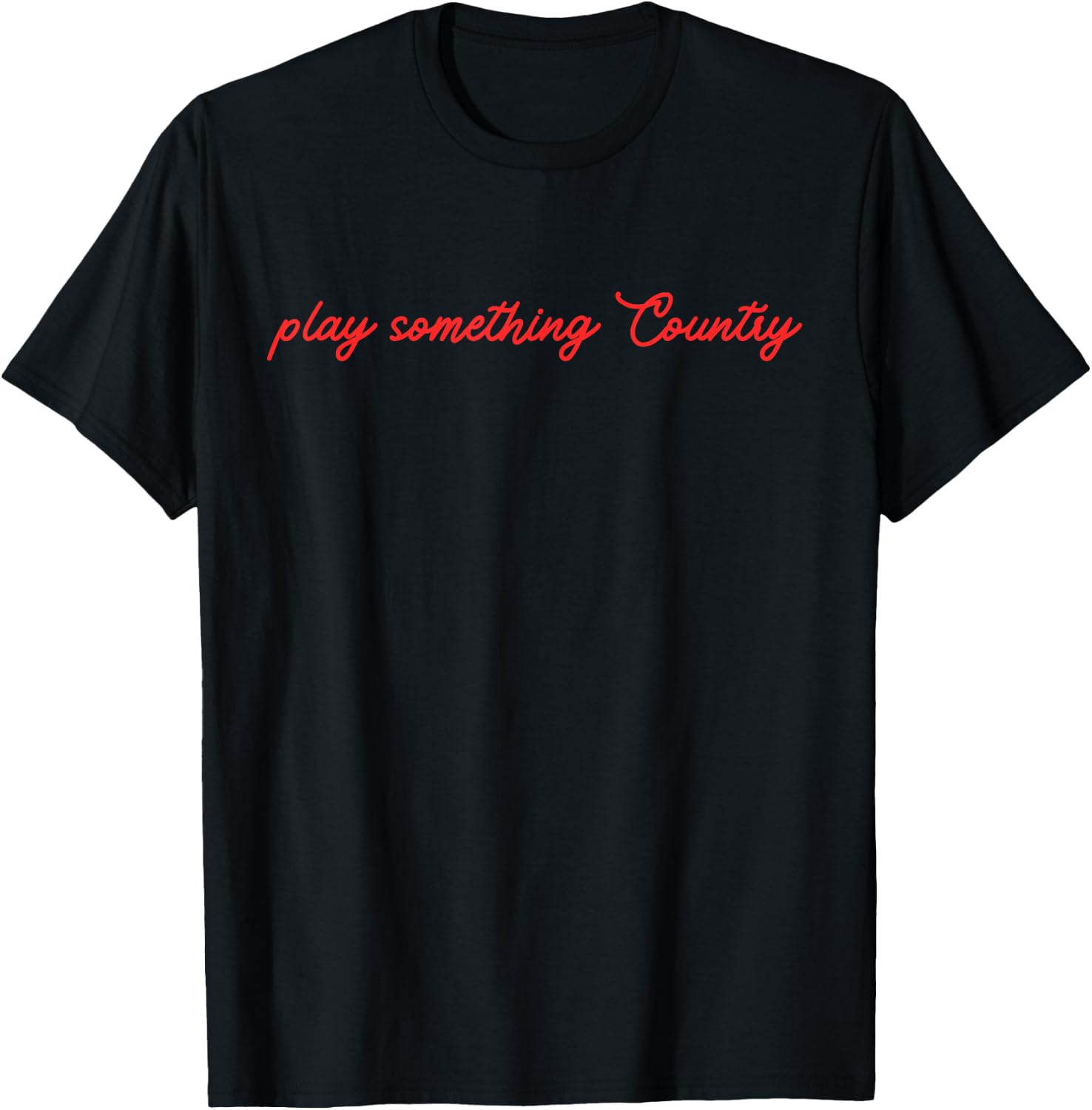 Play Something Country Cowgirl Bachelorette T-Shirt - T-Shirt | Black