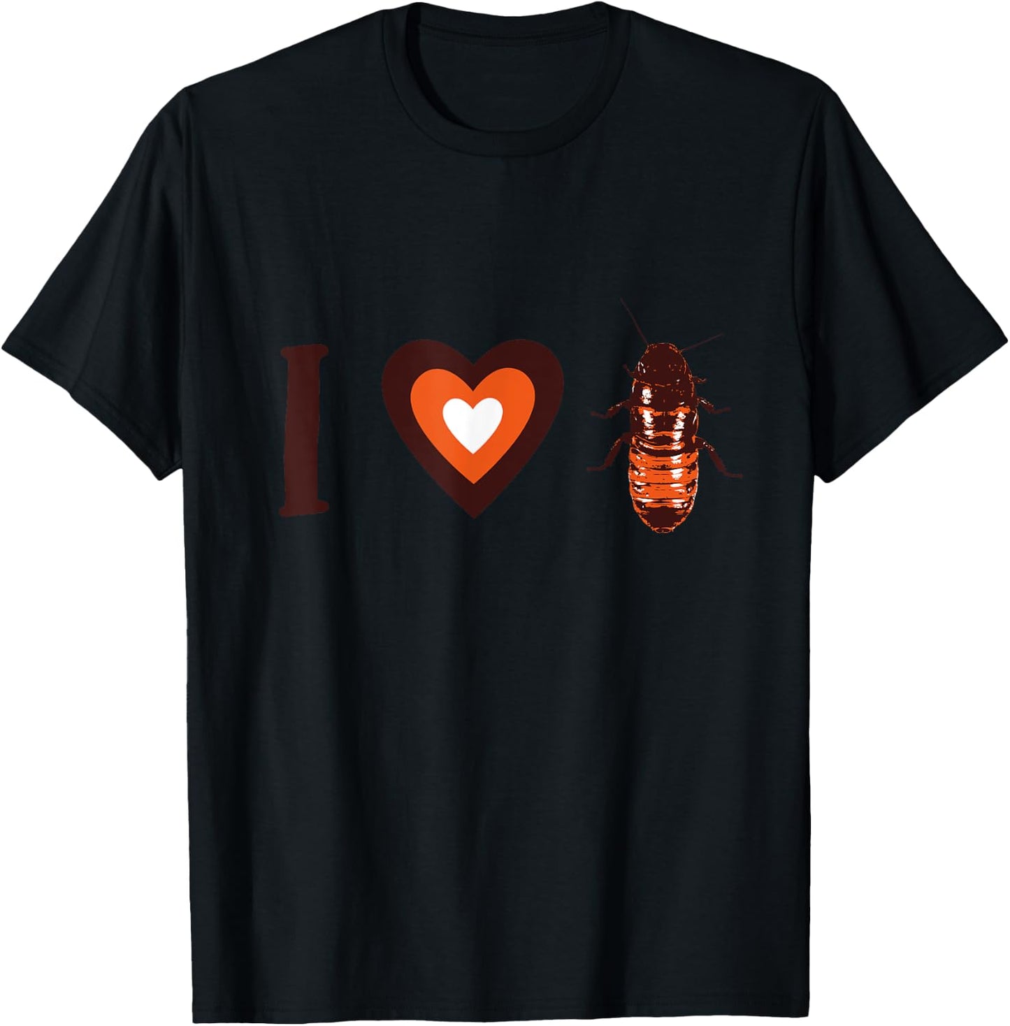 I Heart Hissing Cockroaches T-Shirt - T-Shirt | Black