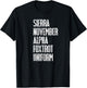 SNAFU Situation Normal All Fucked Up Funny Military Gift T-Shirt - T-Shirt | Black