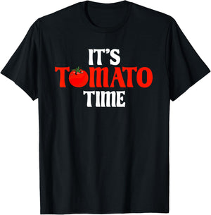 Tomatoes Vegetable Vegans Gardeners Vegetarian Gardening T-Shirt - T-Shirt | Black