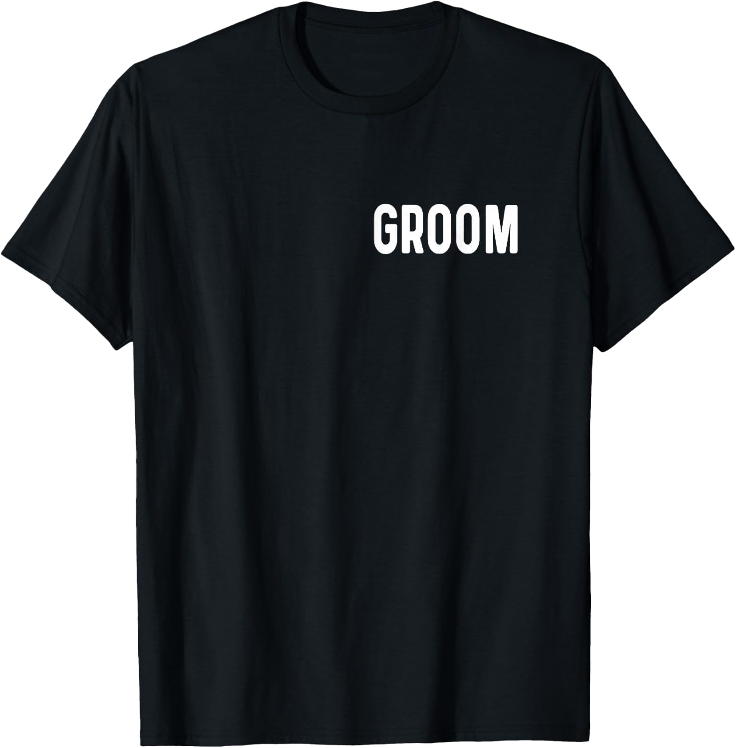 Groom - Bachelor Party Getting Ready Wedding Day T-Shirt - T-Shirt | Black