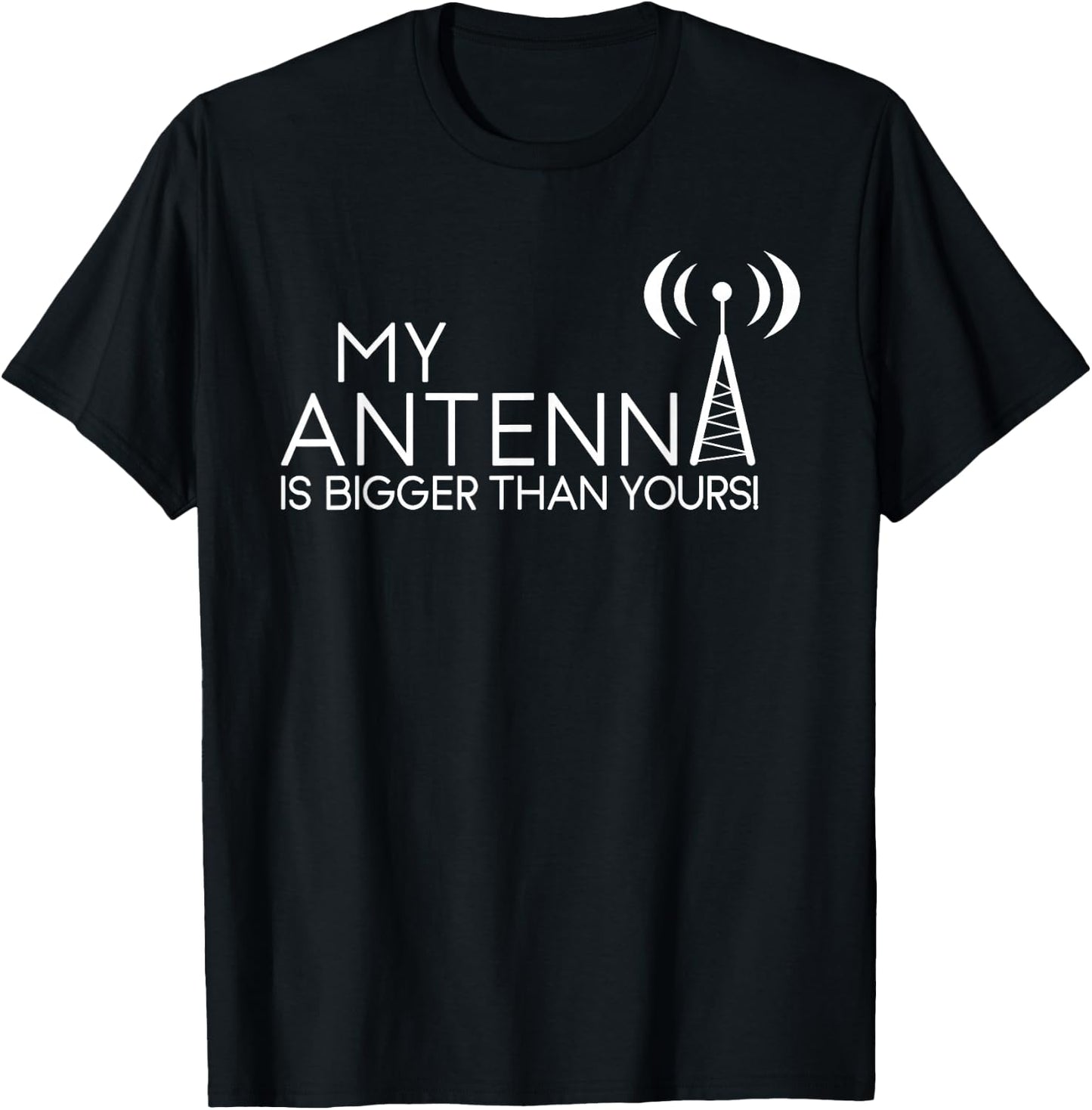 Ham Radio Morse Code CB Radio Nerdy Geek CW Operator T-Shirt - T-Shirt | Black