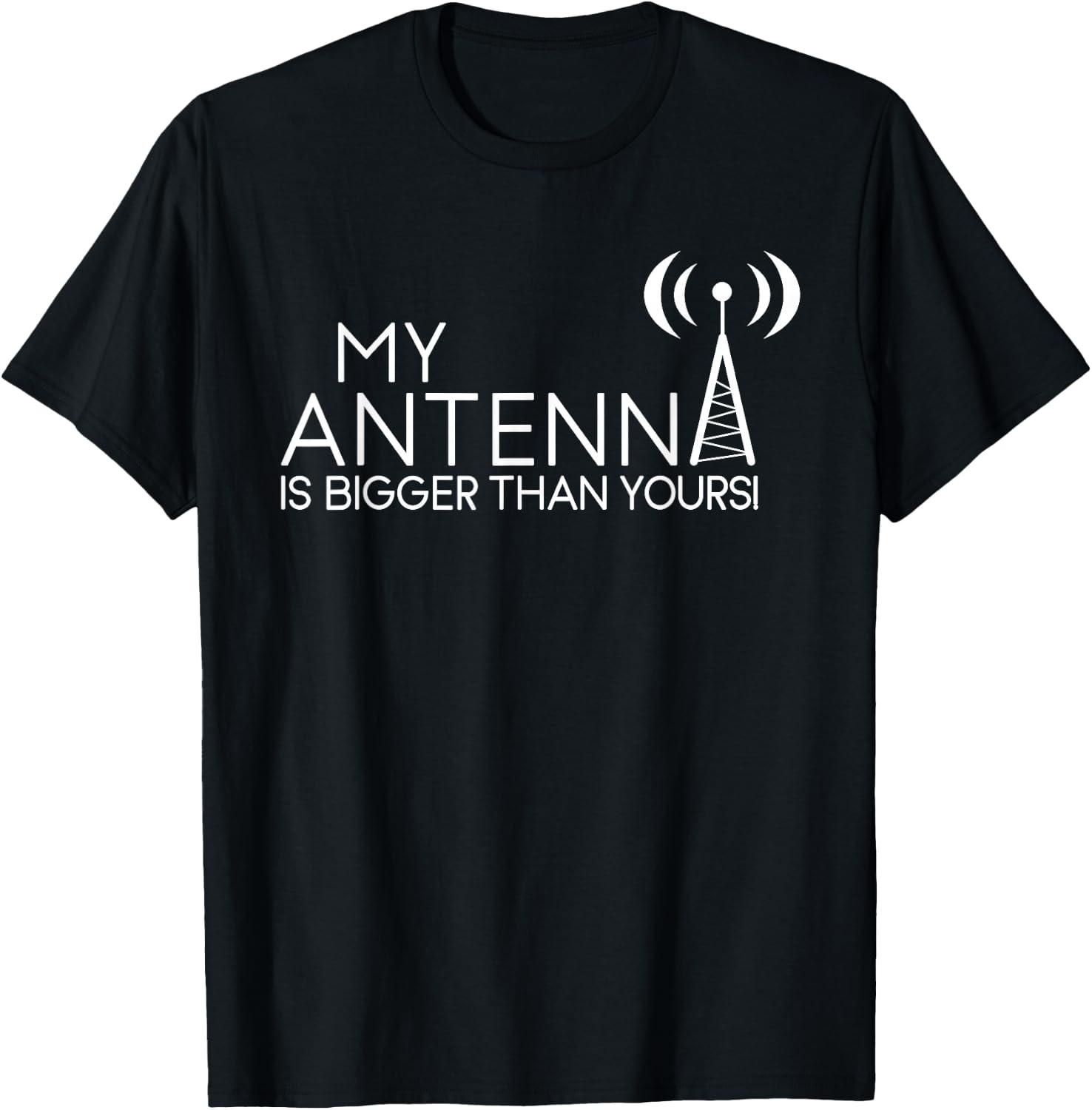 Ham Radio Morse Code CB Radio Nerdy Geek CW Operator T-Shirt - T-Shirt | Black