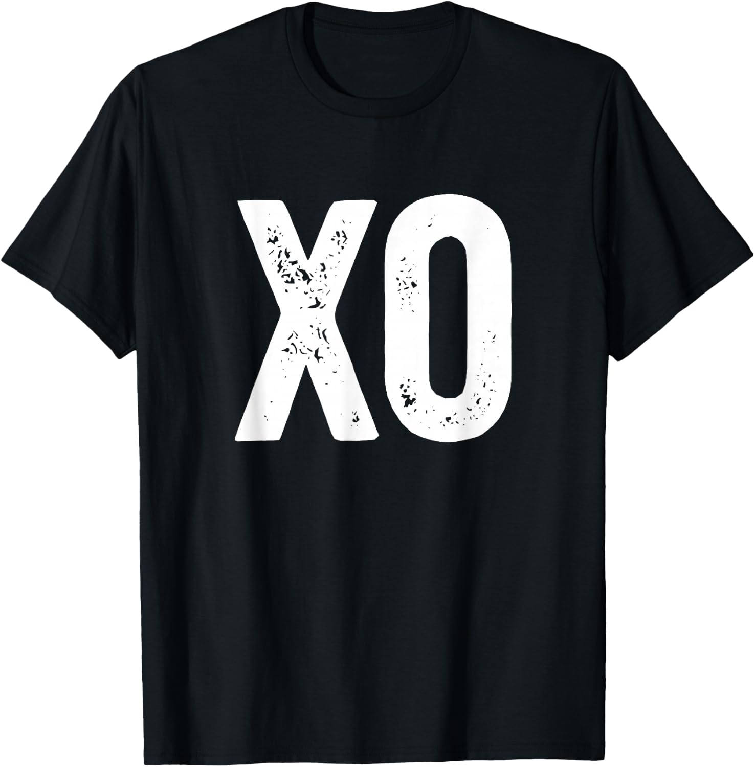 XO Hugs And Kisses Valentine's Day Valentine Hugs and Kisses T-Shirt - T-Shirt | Black