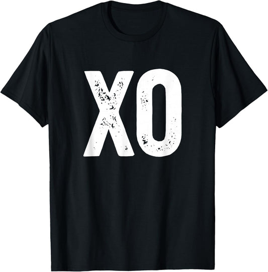 XO Hugs And Kisses Valentine's Day Valentine Hugs and Kisses T-Shirt - T-Shirt | Black