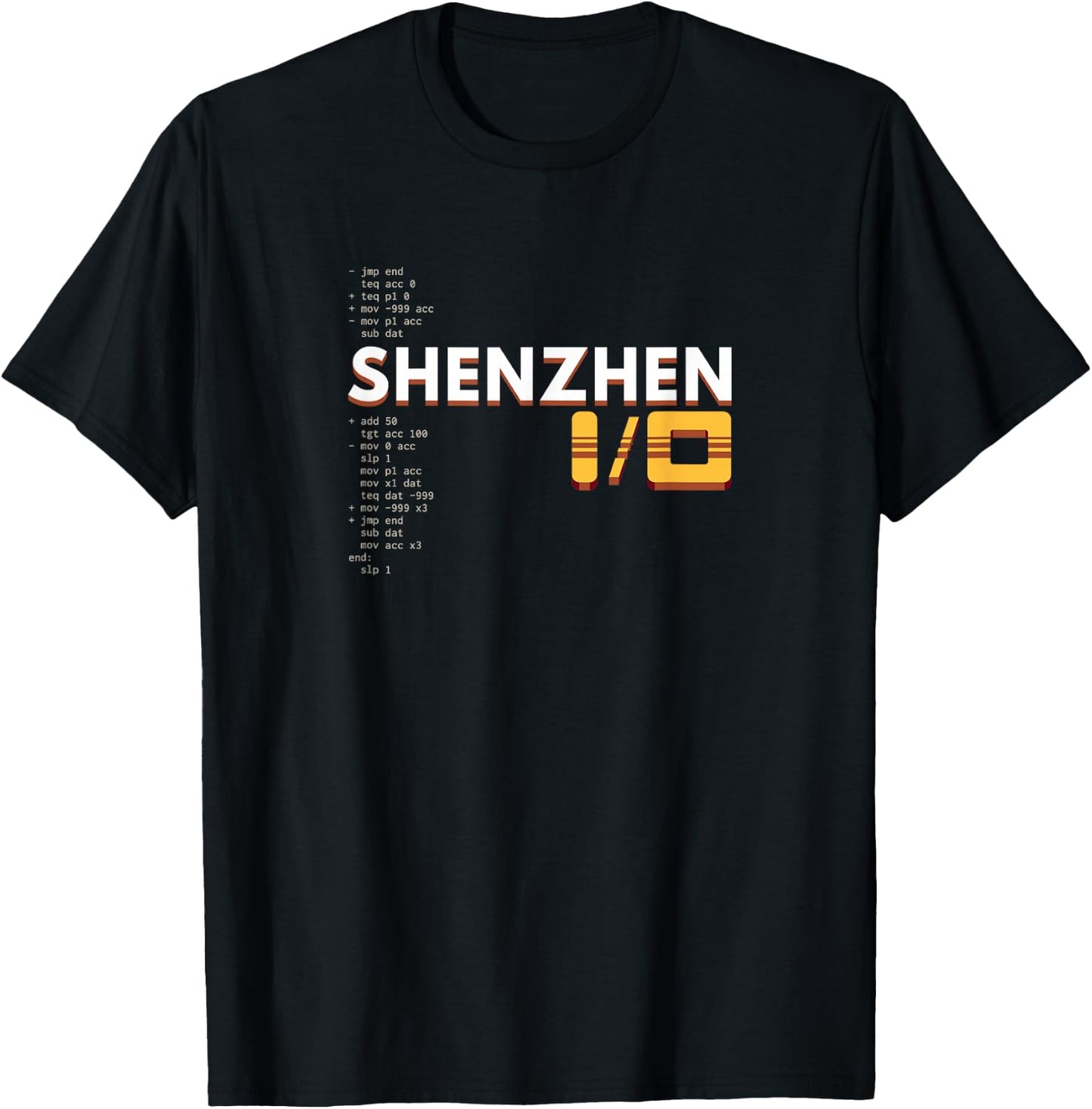 Zachtronics: Shenzhen I/O (Relaxed) T-Shirt - T-Shirt | Black