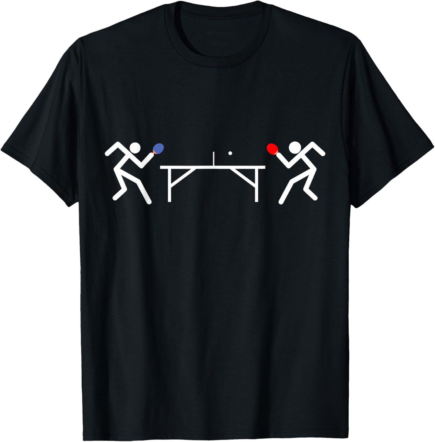 Table Tennis Pingpong Player Lover T-Shirt - T-Shirt | Black
