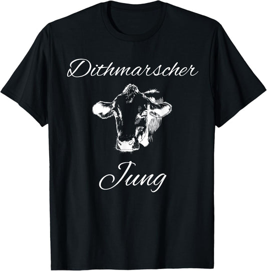 Gift Dithmarscher Young Dyke Sea Beach West Coast T-Shirt - T-Shirt | Black