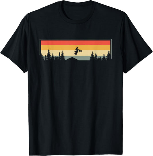 Dirt Bike Motocross Apparel - Dirt Bike Motocross T-Shirt - T-Shirt | Black