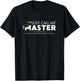 Funny Master of Library and Information Science Shirt Gift T-Shirt - T-Shirt | Black