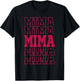 Cute Personalized Mima Birthday Matching Family T-Shirt - T-Shirt | Black