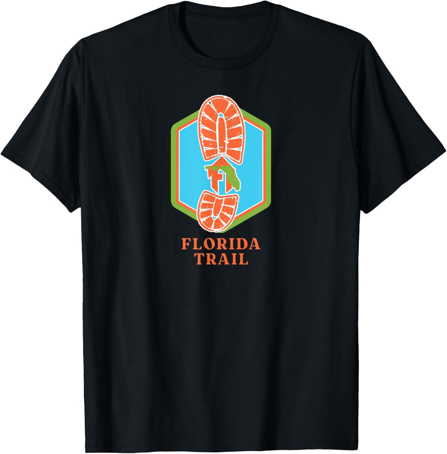 Florida Trail - USA T-Shirt - T-Shirt | Black