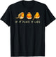 If It Flies It Lies T-Shirt - T-Shirt | Black