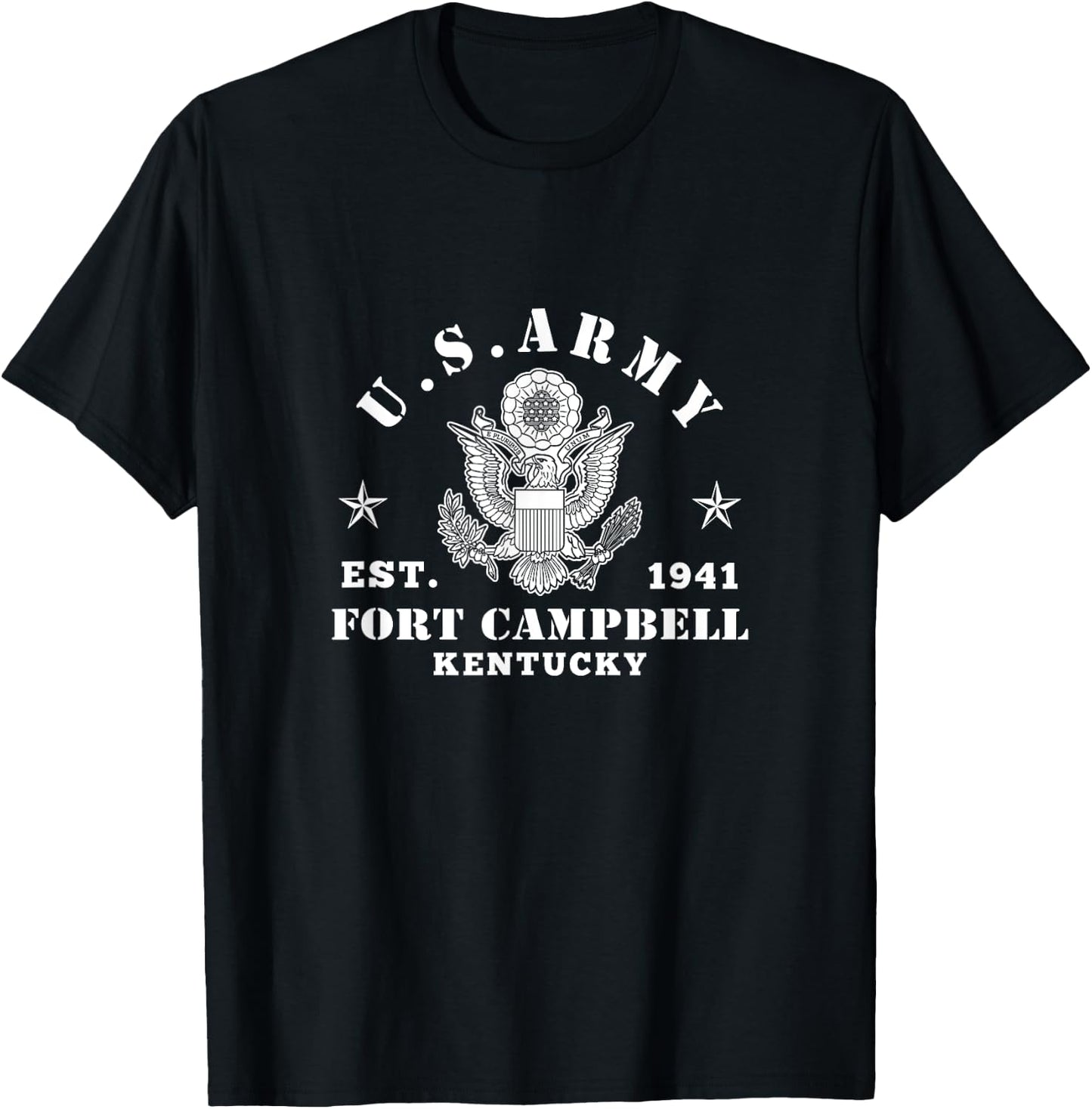 Veteran Fort Campbell Kentucky KY 101st Airborne Soldiers T-Shirt - T-Shirt | Black