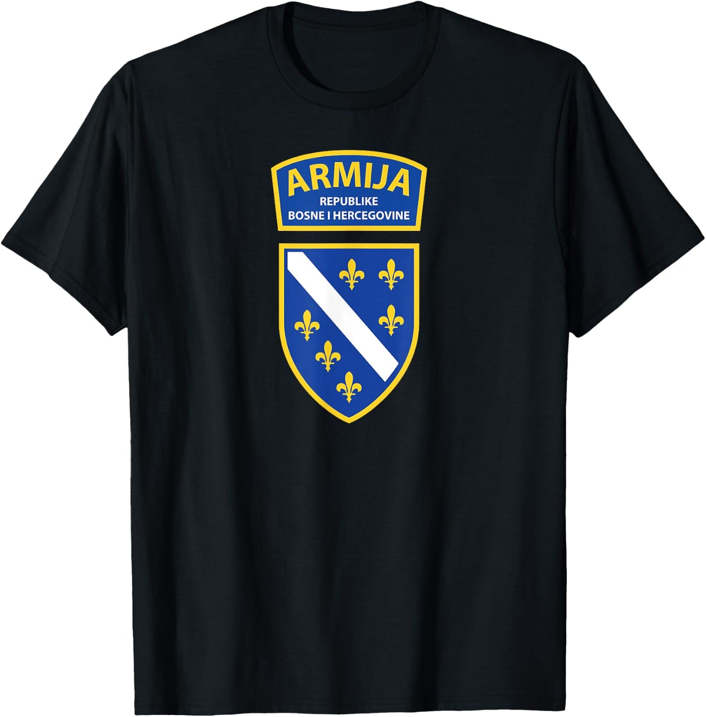 Bih Armija - Bosnian Army T-Shirt - T-Shirt | Black