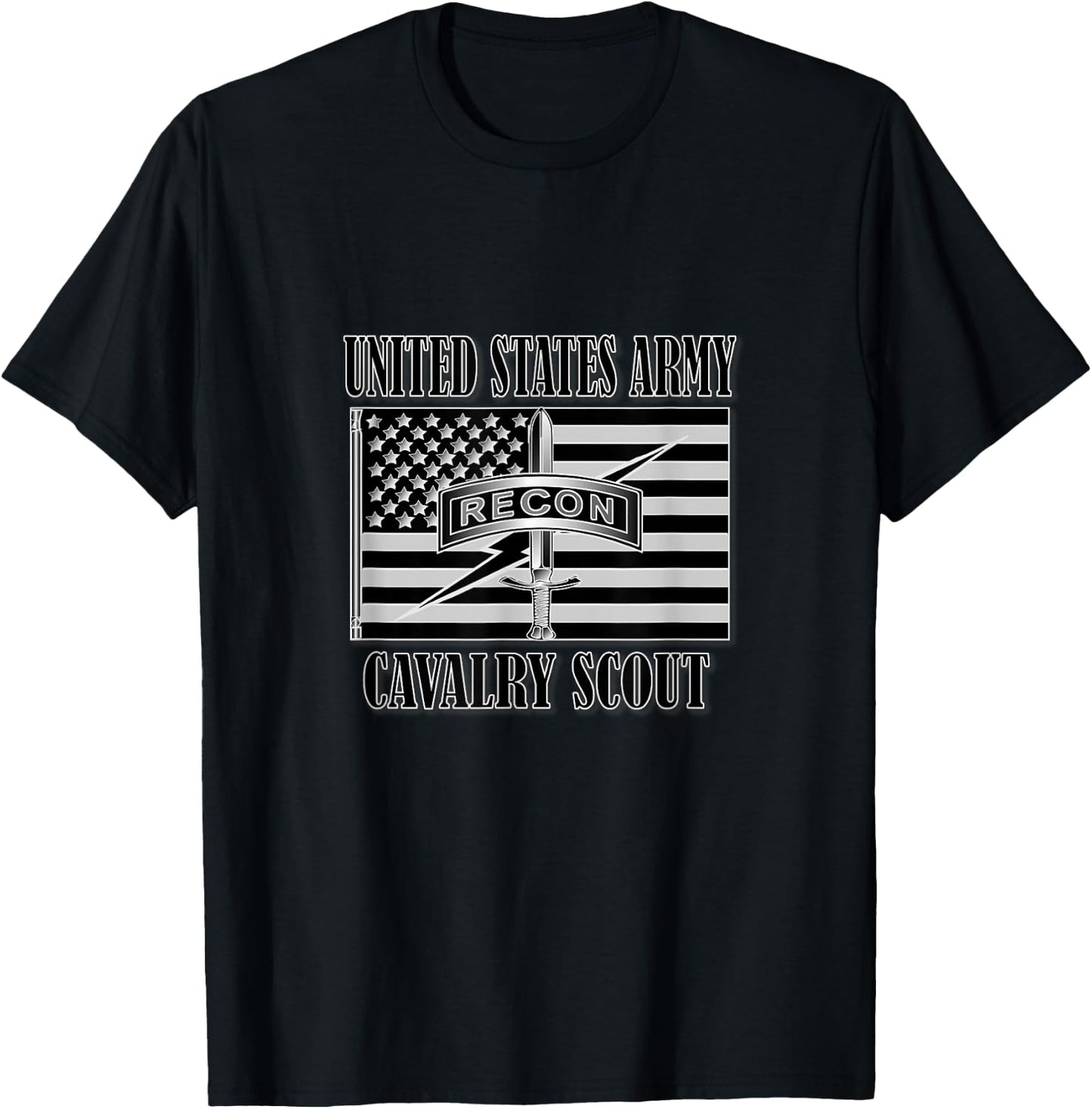 Cavalry Scout T-Shirt - T-Shirt | Black