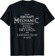 I'm An Aircraft Mechanic | Airplane Mechanic Gifts T-Shirt - T-Shirt | Black