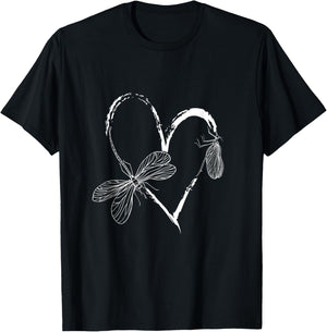 Insect Lover Entomologist Women Gift Dragonfly T-Shirt - T-Shirt | Black