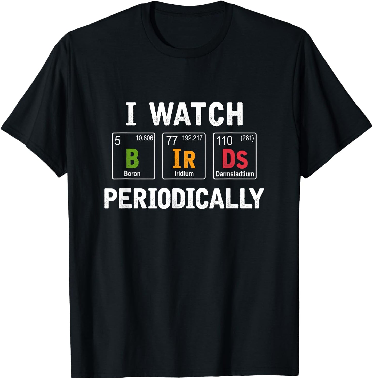 Bird Watcher Bird Watching Birding Bird Lover T-Shirt - T-Shirt | Black