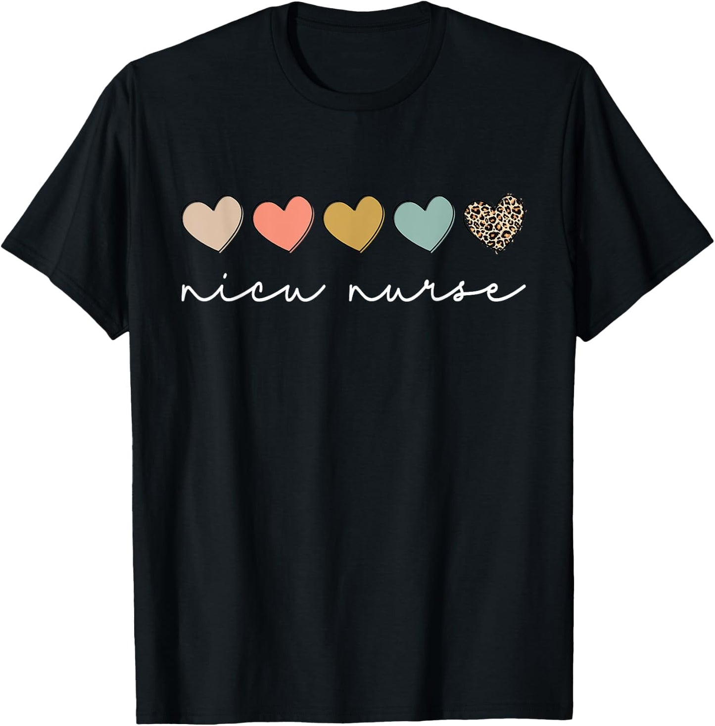 NICU Nurse Neonatal ICU Nurse Infant Care Specialist Newborn T-Shirt - T-Shirt | Black
