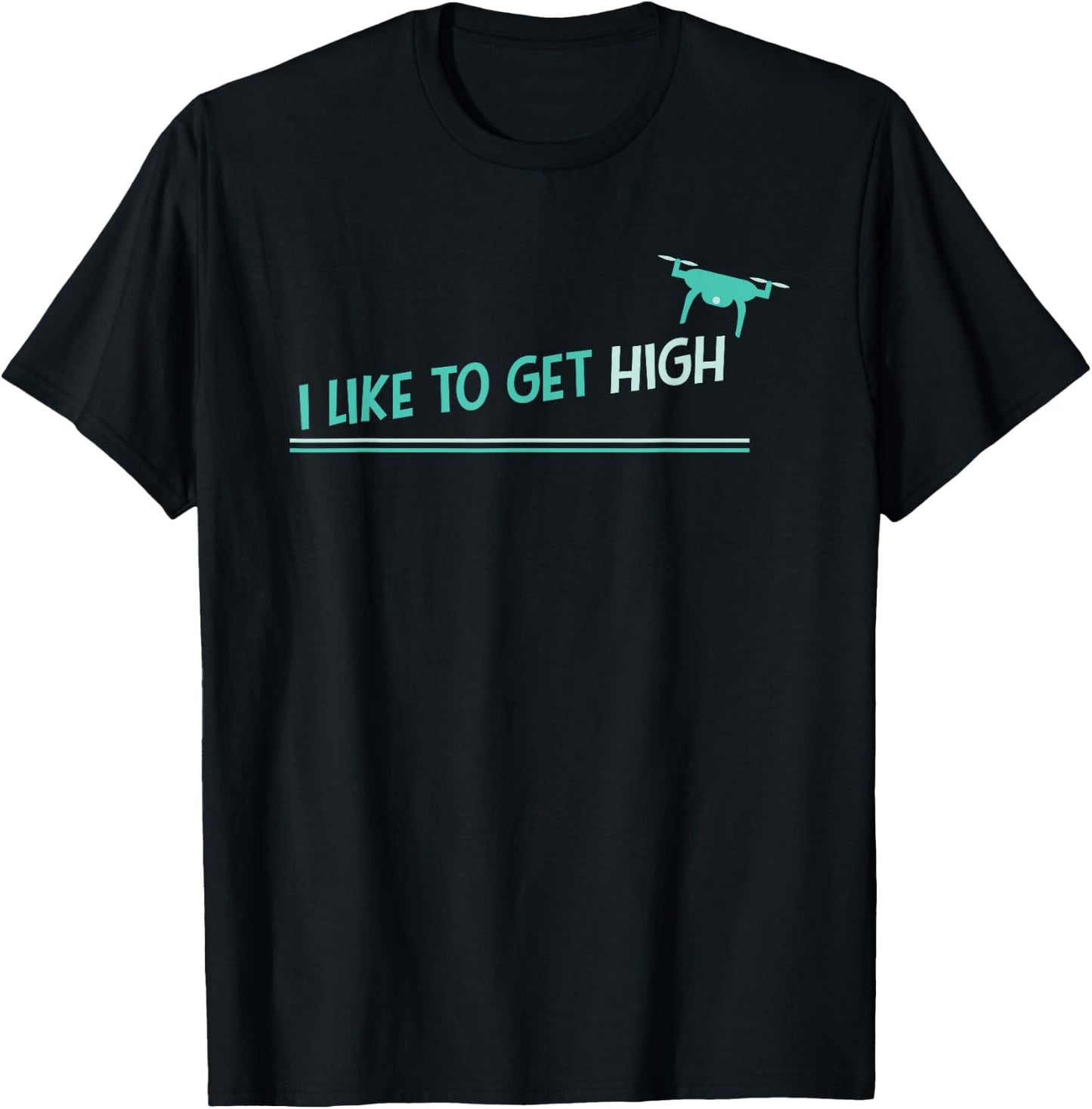 Drone Pilot Design For Drone Enthusiasts T-Shirt - T-Shirt | Black