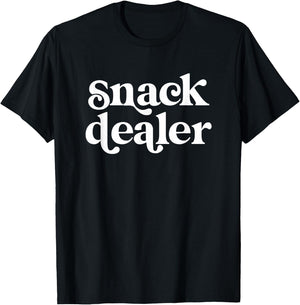 Snack Dealer - New Mom & Dad of Toddlers Matching T-Shirt - T-Shirt | Black